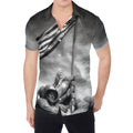 American War Memorial Print Men's Shirt
