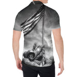American War Memorial Print Men's Shirt