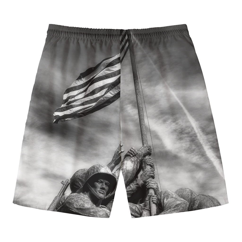 American War Memorial Print Men's Swim Trunks