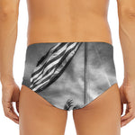 American War Memorial Print Men's Triangle Swim Briefs