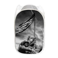 American War Memorial Print Mesh Laundry Hamper