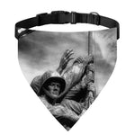American War Memorial Print Over The Collar Dog Bandana