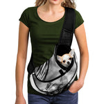 American War Memorial Print Pet Sling Carrier
