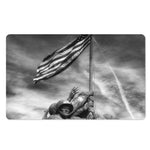 American War Memorial Print Polyester Doormat