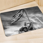 American War Memorial Print Polyester Doormat
