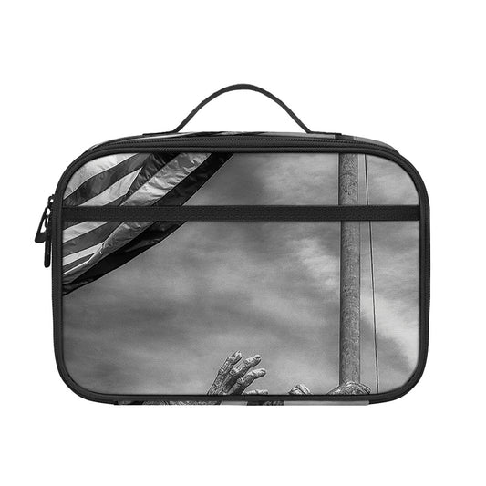 American War Memorial Print Portable Lunch Bag