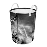 American War Memorial Print Round Laundry Basket