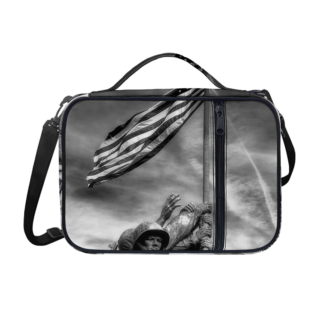 American War Memorial Print Shoulder Strap Bible Bag