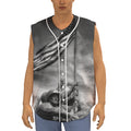 American War Memorial Print Sleeveless Baseball Jersey
