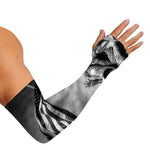 American War Memorial Print Sun Protection Arm Sleeves