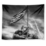 American War Memorial Print Tapestry