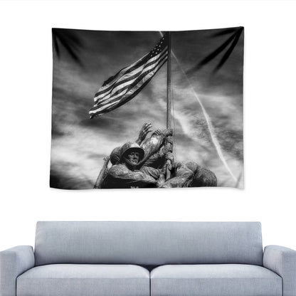 American War Memorial Print Tapestry