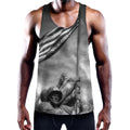 American War Memorial Print Men's Workout Tank Top