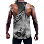 American War Memorial Print Training Tank Top