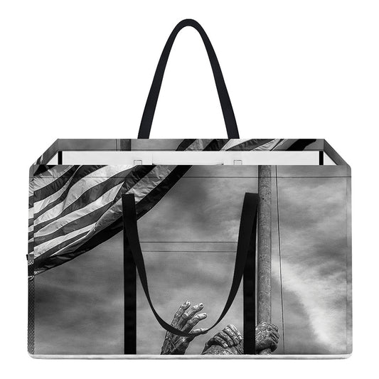 American War Memorial Print Utility Tote Bag