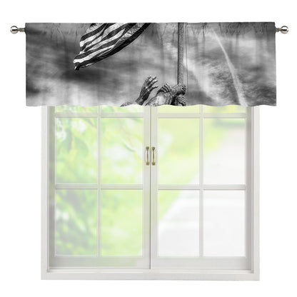 American War Memorial Print Window Valance