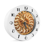 Ammonite Fossil Print Alarm Clock