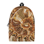 Ammonite Fossil Print Backpack