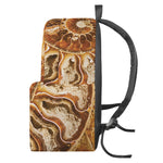 Ammonite Fossil Print Backpack