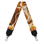 Ammonite Fossil Print Bag Strap