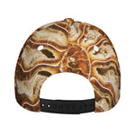 Ammonite Fossil Print Baseball Cap