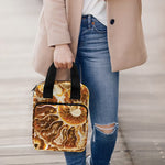 Ammonite Fossil Print Bible Tote Bag