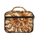 Ammonite Fossil Print Briefcase Bible Bag