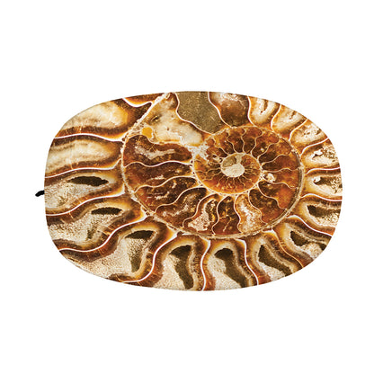 Ammonite Fossil Print Car Side Mirror Covers