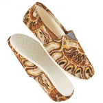 Ammonite Fossil Print Casual Shoes
