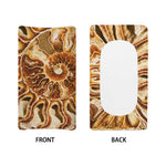 Ammonite Fossil Print Changing Pad Cover