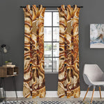 Ammonite Fossil Print Curtain