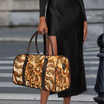 Ammonite Fossil Print Duffle Bag