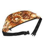 Ammonite Fossil Print Fanny Pack