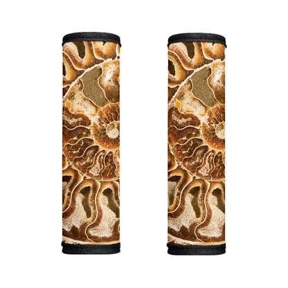 Ammonite Fossil Print Handle Covers