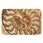 Ammonite Fossil Print Indoor Door Mat