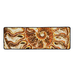 Ammonite Fossil Print Long Kitchen Mat