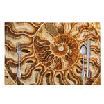 Ammonite Fossil Print Placemat