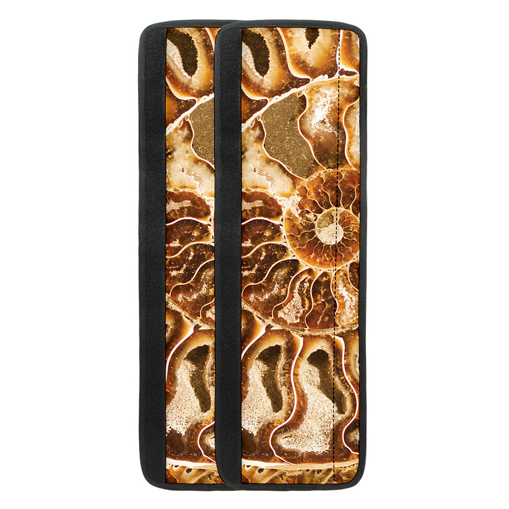 Ammonite Fossil Print Refrigerator Handle Covers
