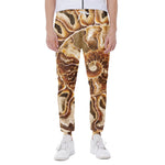 Ammonite Fossil Print Scuba Joggers