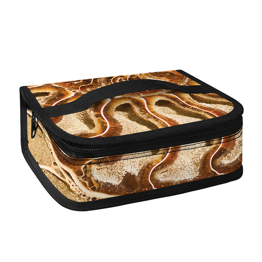 Ammonite Fossil Print Small Lunch Bag