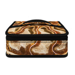 Ammonite Fossil Print Small Lunch Bag