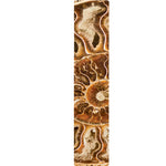 Ammonite Fossil Print Table Runner