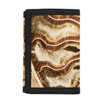 Ammonite Fossil Print Trifold Wallet