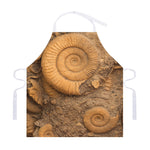 Ammonite Shell Fossil Print Adjustable Apron