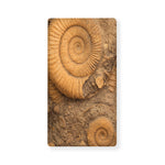 Ammonite Shell Fossil Print Baby Crib Sheet