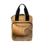 Ammonite Shell Fossil Print Bible Tote Bag