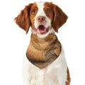 Ammonite Shell Fossil Print Dog Bandana
