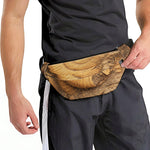 Ammonite Shell Fossil Print Fanny Pack