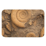 Ammonite Shell Fossil Print Indoor Door Mat