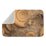 Ammonite Shell Fossil Print Indoor Door Mat